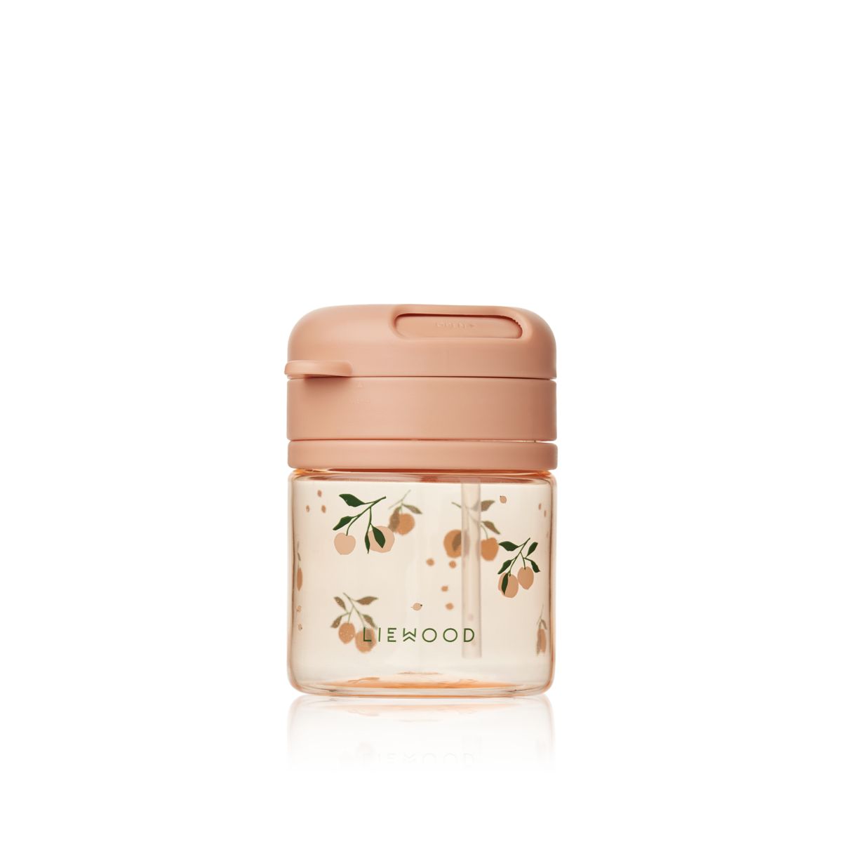 Liewood Pavia Tritan Straw Cup 280 ml - Peach / Sea shell - CUP