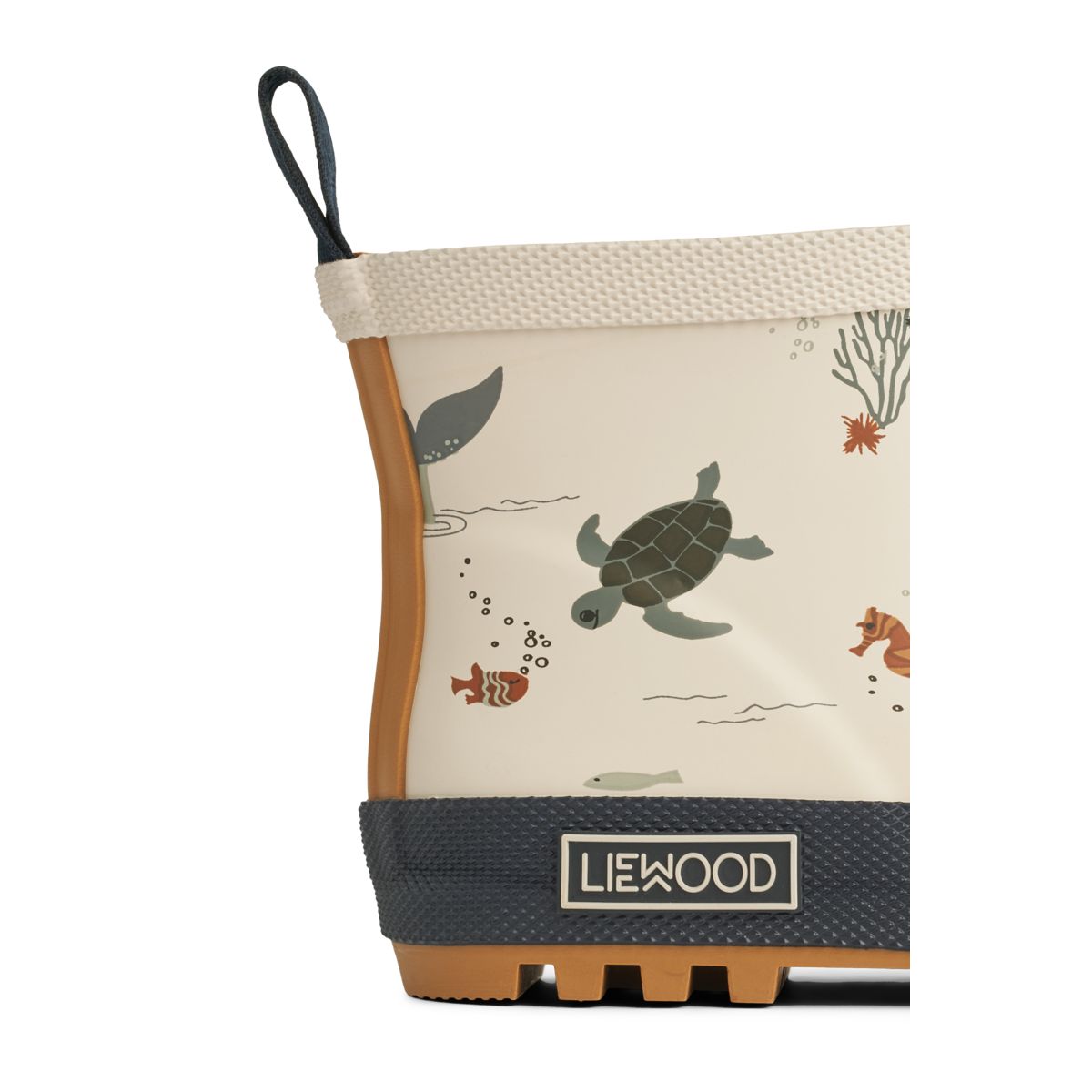 Liewood Tekla short rain boots - Sea creature / Sandy - RUBBER BOOTS