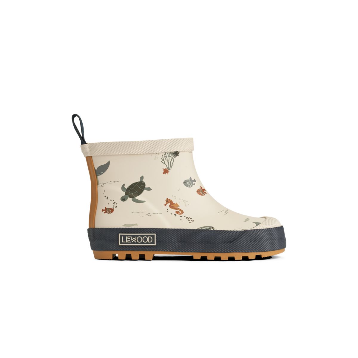 Liewood Tekla short rain boots - Sea creature / Sandy - RUBBER BOOTS