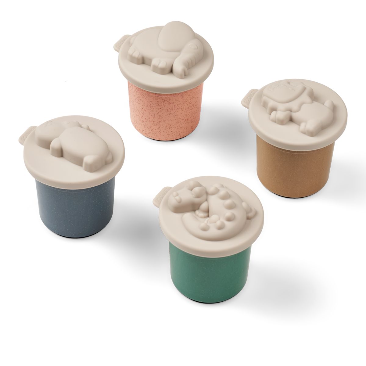 Liewood Rollie Playdough set 6-pack - Yellow mellow multi mix - CREATIVE TOYS