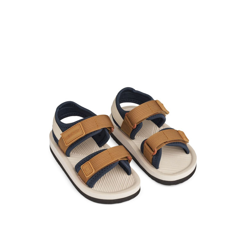 Monty strap Sandals Golden caramel mix