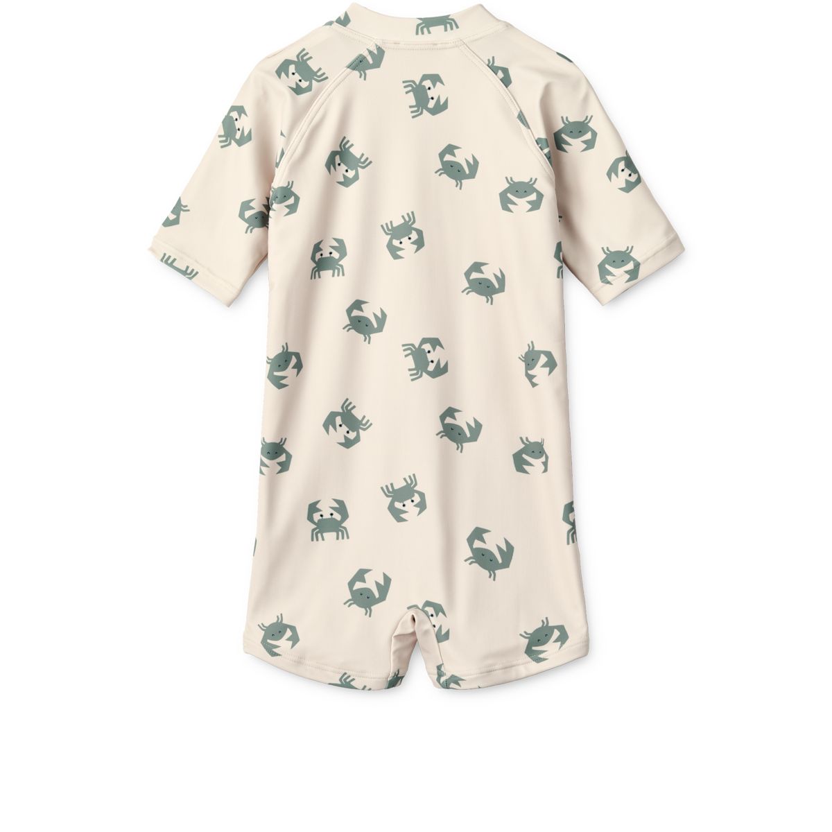 Liewood Max short-sleeved swim jumpsuit - Crab / Sandy - SWIMSUIT