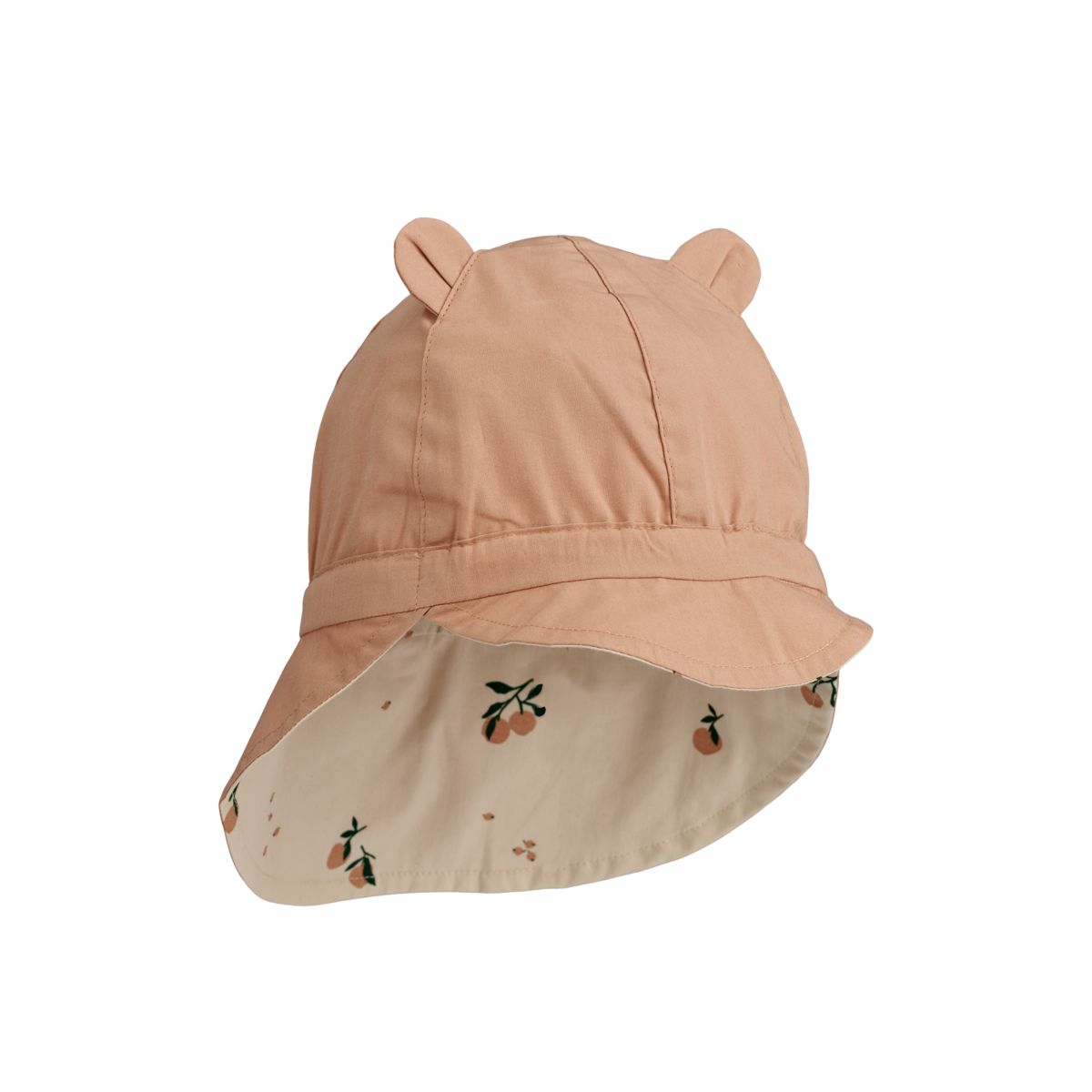 Liewood Gorm Reversible Sun Hat - Peach Seashell / Pale tuscany - HATS/CAP