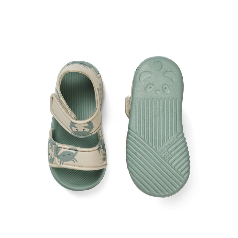 Liewood Blumer EVA Strap Sandals - Crab / Sandy - SANDALS