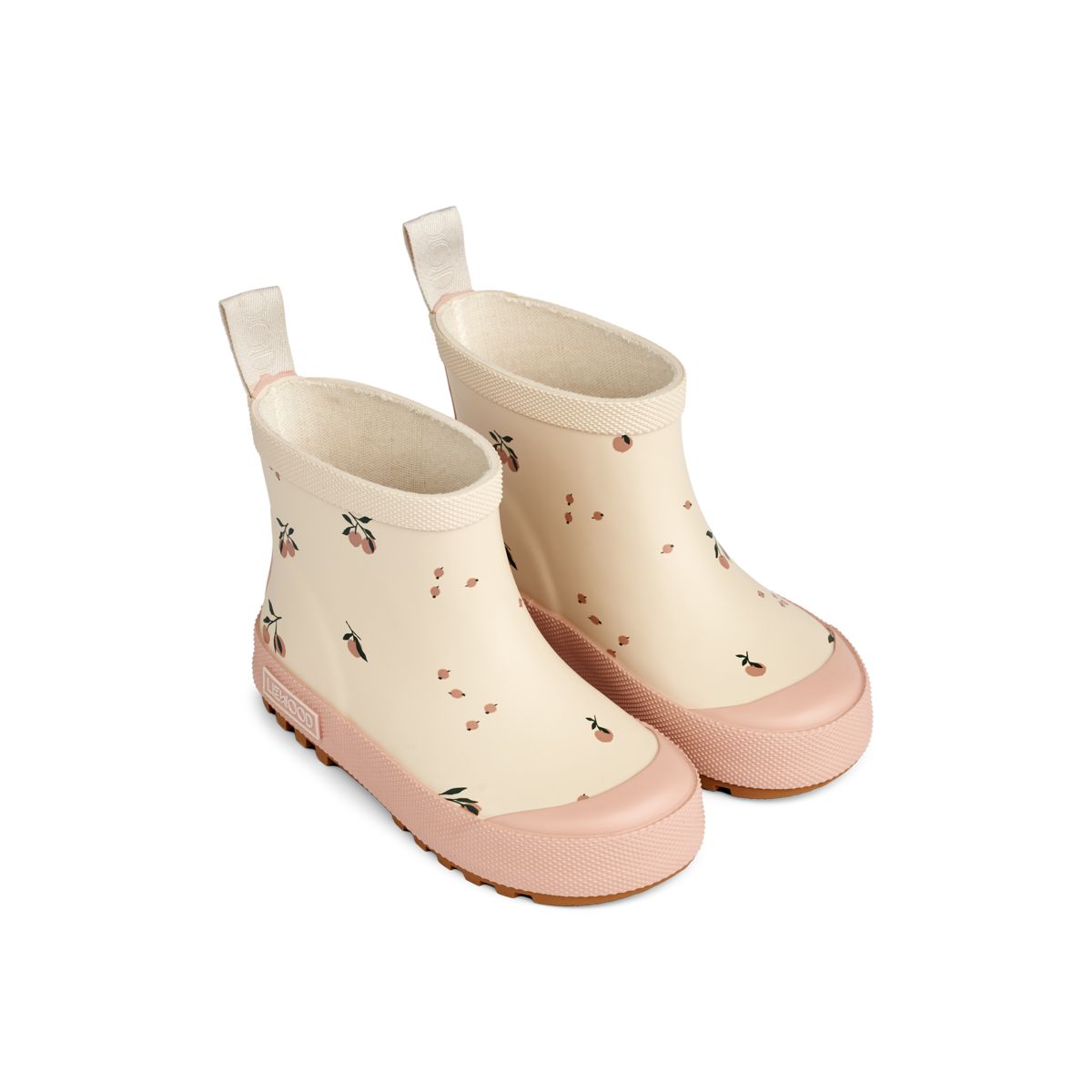 Liewood Tekla short rain boots - Peach / Sea shell - RUBBER BOOTS