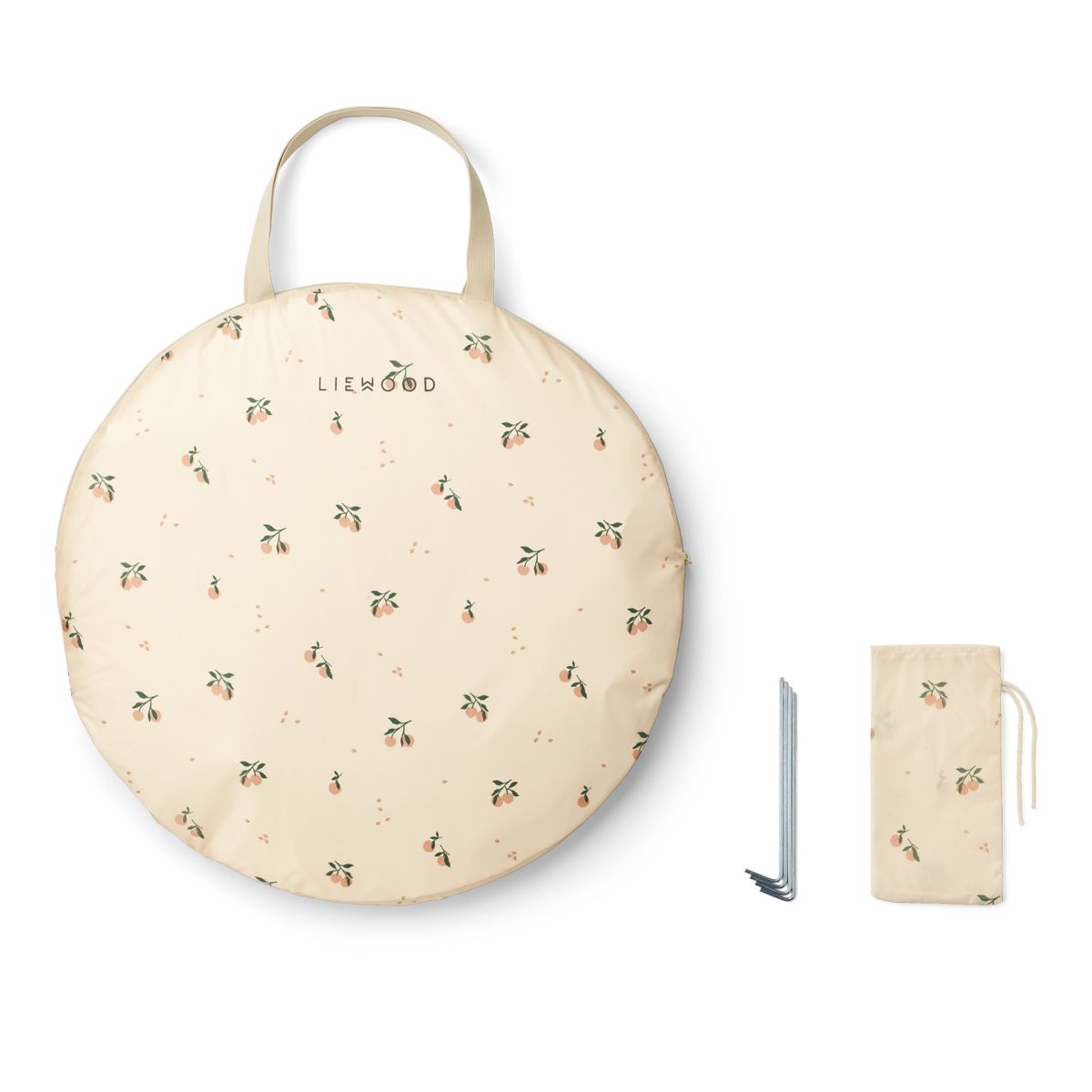 Liewood Everett Pop Up Tent with Paddling Pool - Peach / Sea shell - TENT