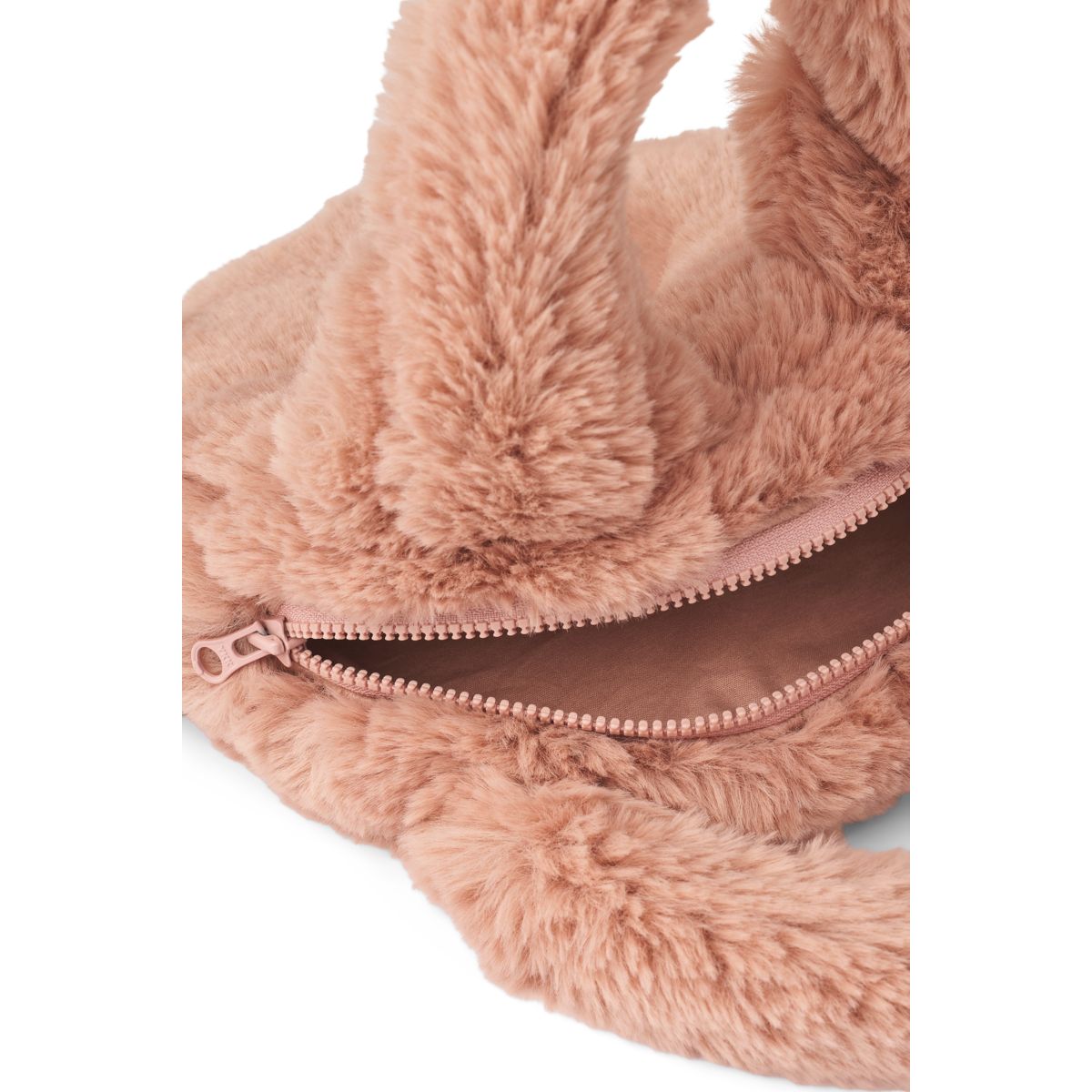 DEANNA Cleo crossbodytaske i plys - Pale tuscany