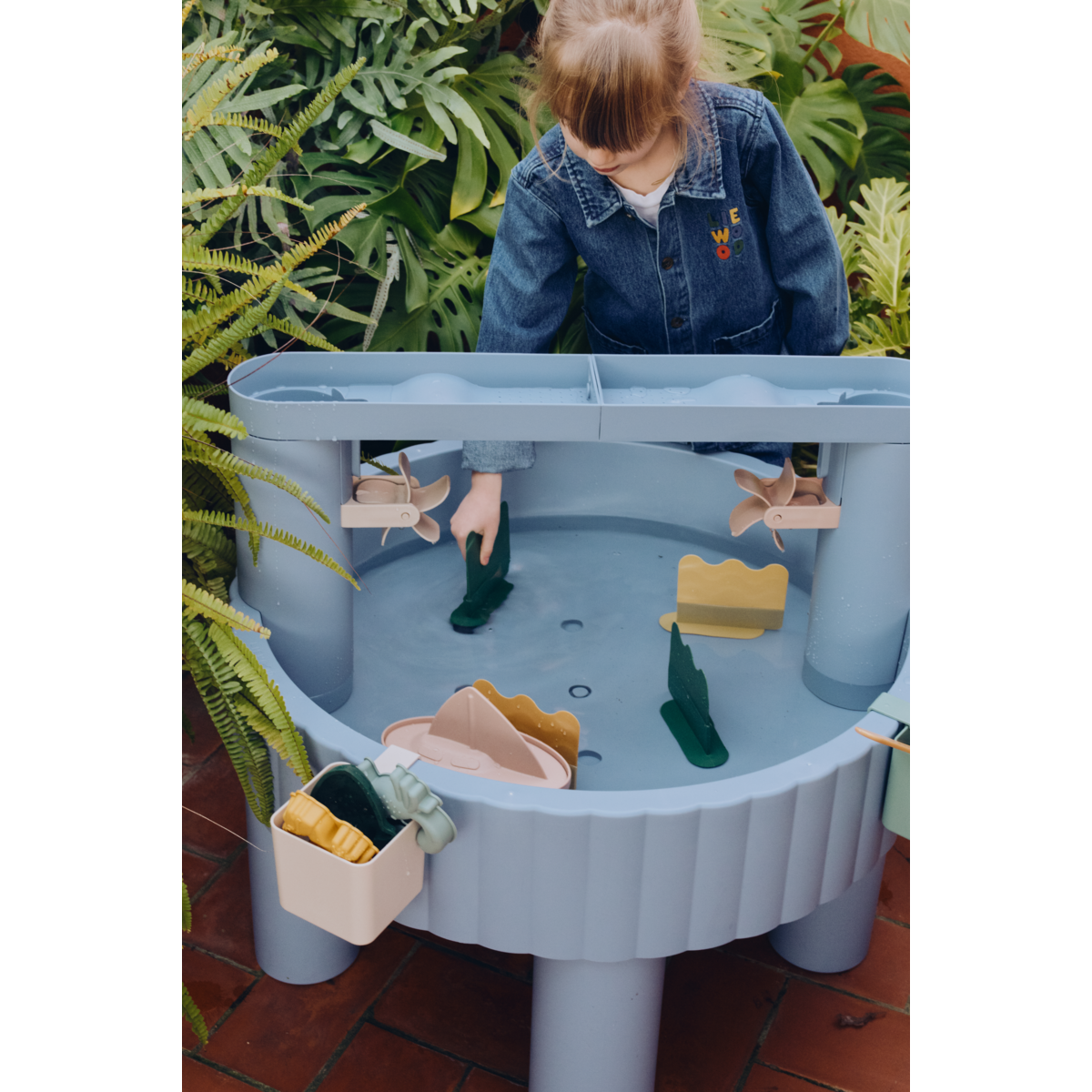 Sepp Activity Table - Beach blue multi mix