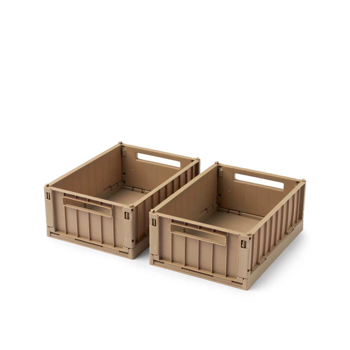 Liewood Weston Small Storage Box 2-Pack - Oat - STORAGE BOX