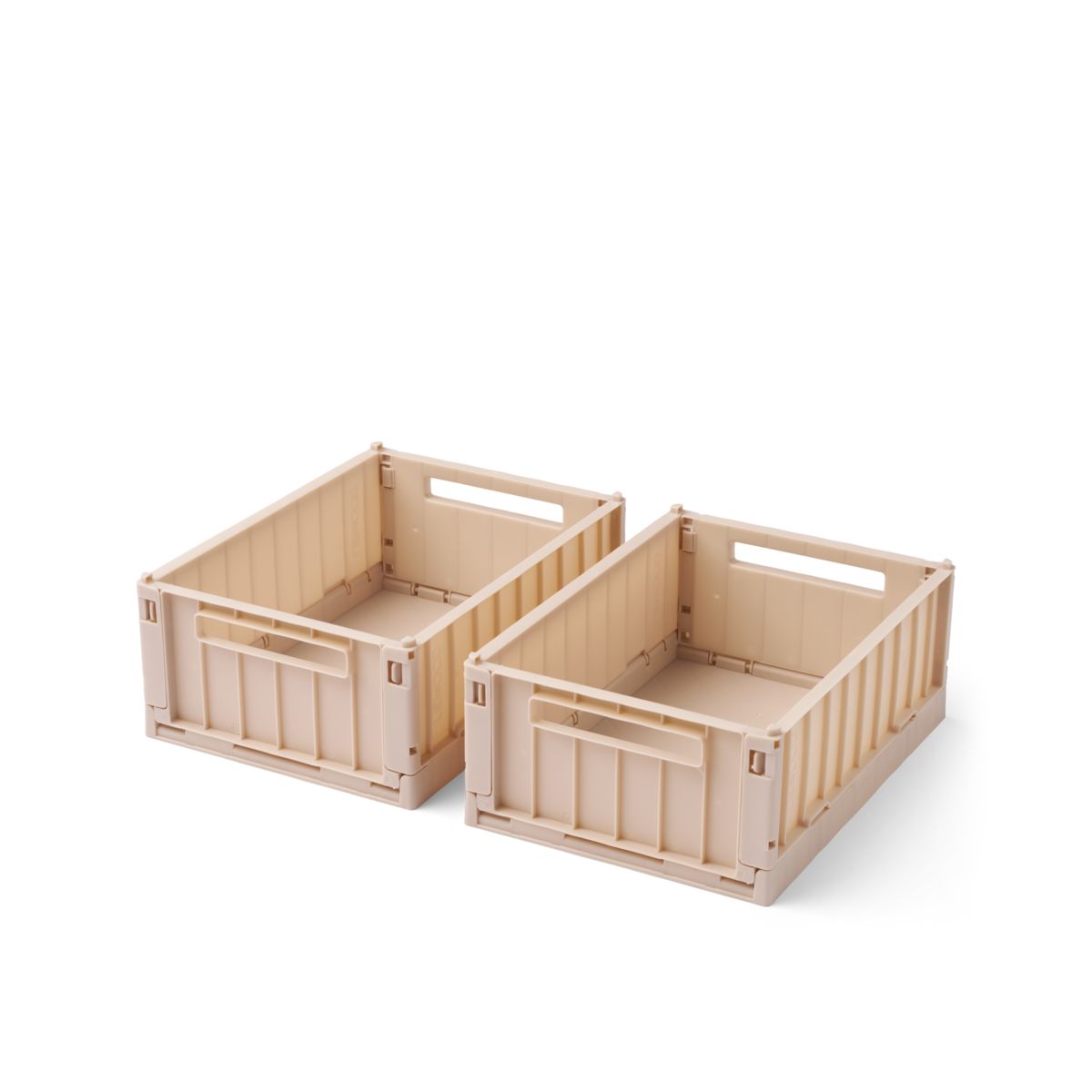 Liewood Weston Small Storage Box 2-Pack - Sandy - STORAGE BOX