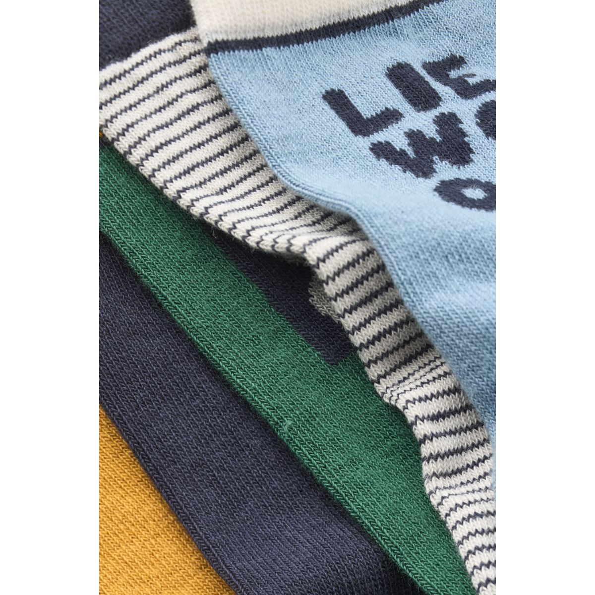 Liewood Silas Socks 5-Pack - Beach blue mix - SOCKS/STOCKINGS