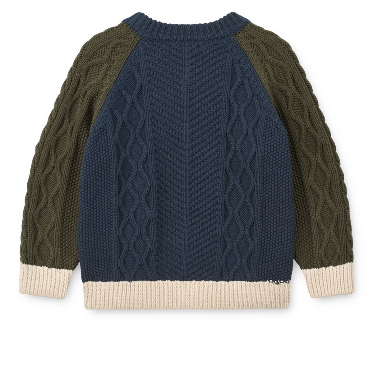 Liewood ARI Knit Cardigan - Army Brown Multi Mix - CARDIGAN