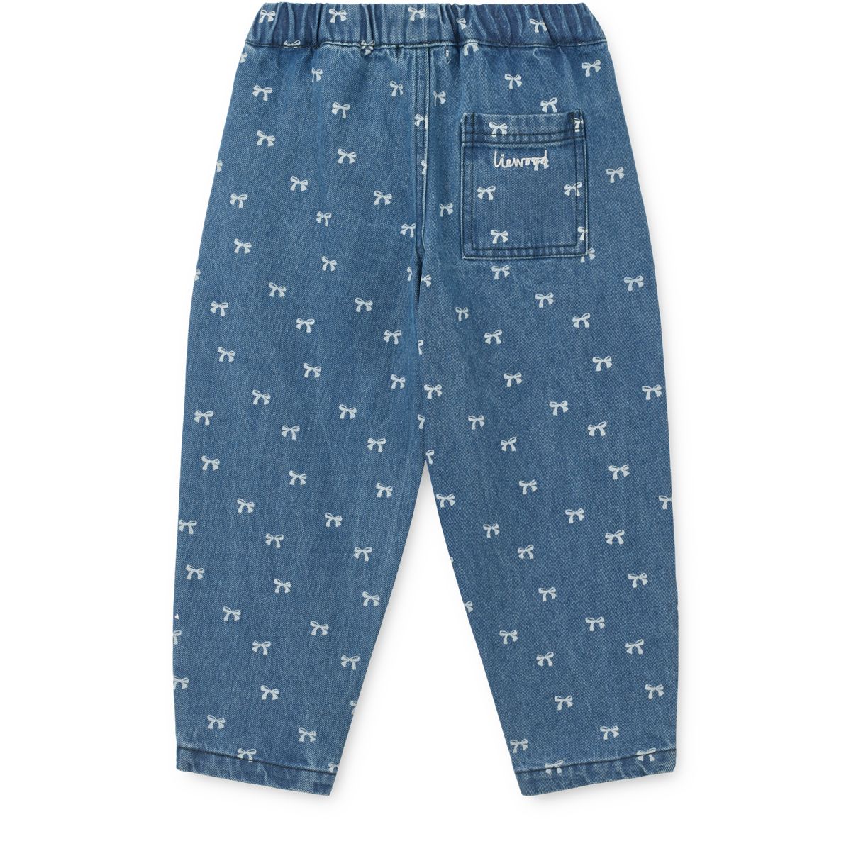 Liewood BORRIS Printed Denim Trousers - Bow / Denim - PANTS