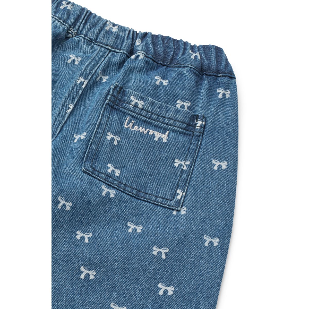 Liewood BORRIS Printed Denim Trousers - Bow / Denim - PANTS