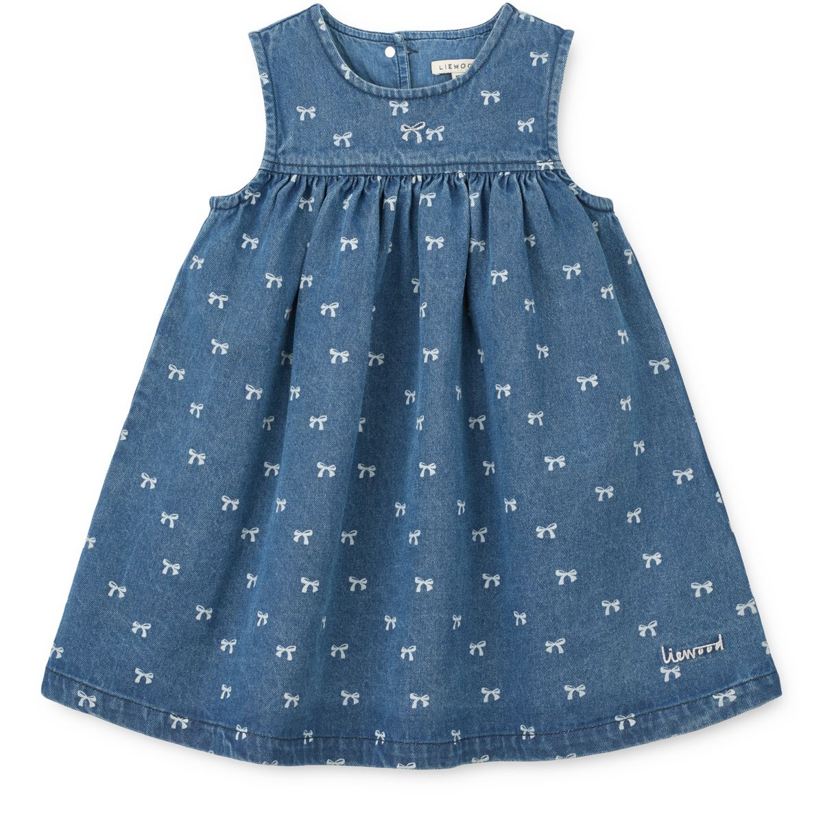 Liewood CAIO Denim Dress - Bow / Denim - DRESS