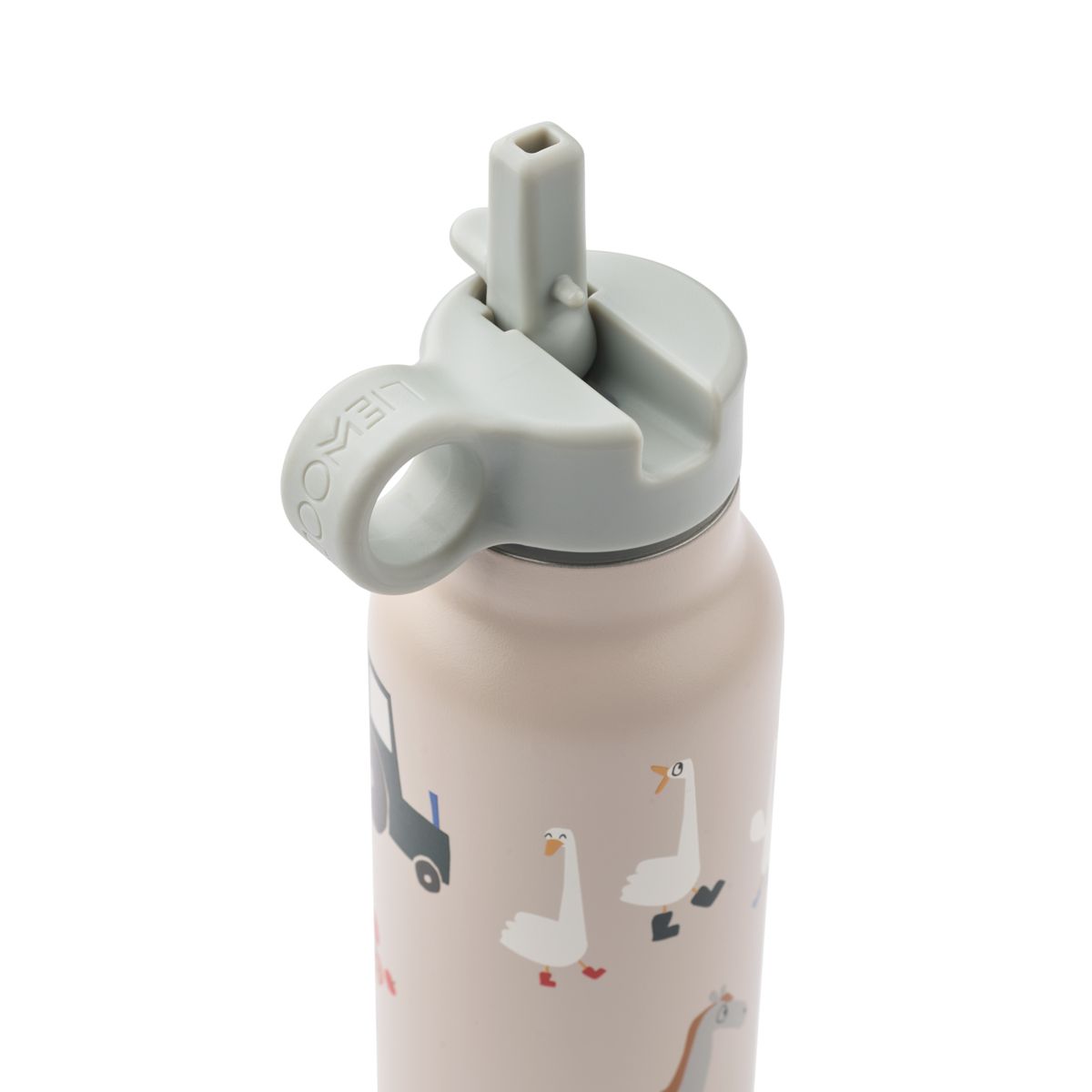 Liewood FALK Water Bottle 350 ml - Farmlife / Sandy - WATER BOTTLE