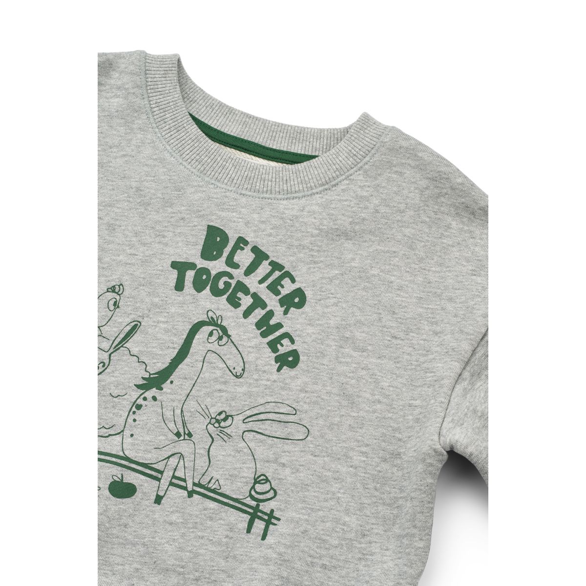 Liewood RIDLEY Sweatshirt - Farm / Grey Melange - SWEATSHIRT