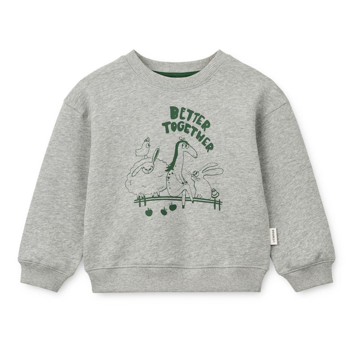 Liewood RIDLEY Sweatshirt - Farm / Grey Melange - SWEATSHIRT