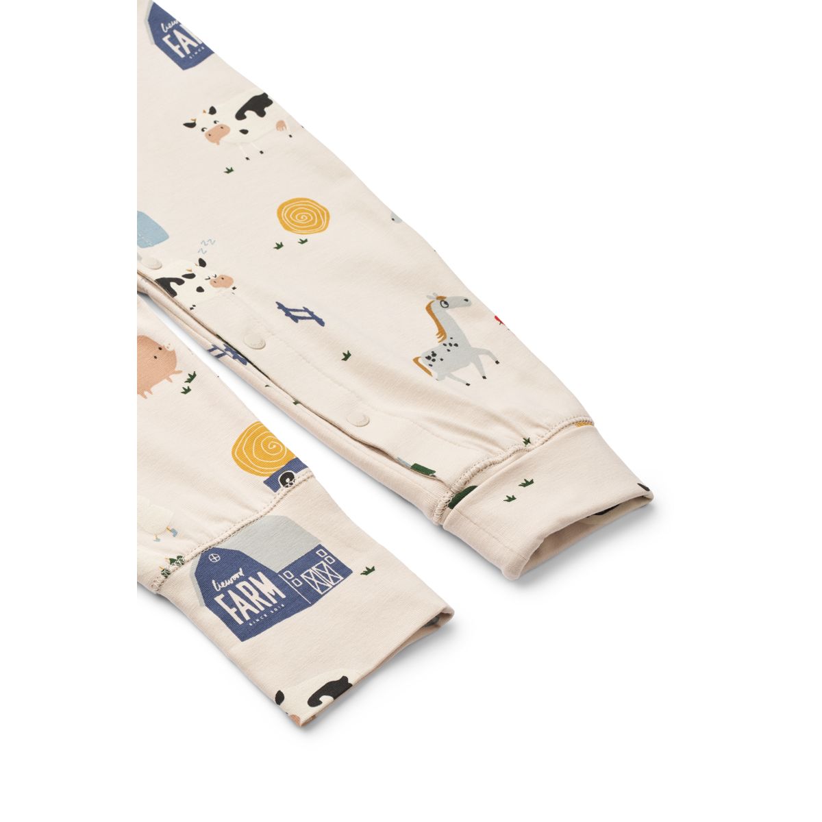 Liewood BIRK Grow Pyjamas Jumpsuit - Farmlife / Sandy - PYJAMAS JUMPSUIT