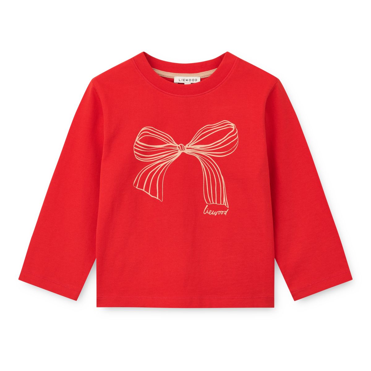 Liewood FRANCIS Long-sleeve T-shirt - Bow / Apple Red - TSHIRT
