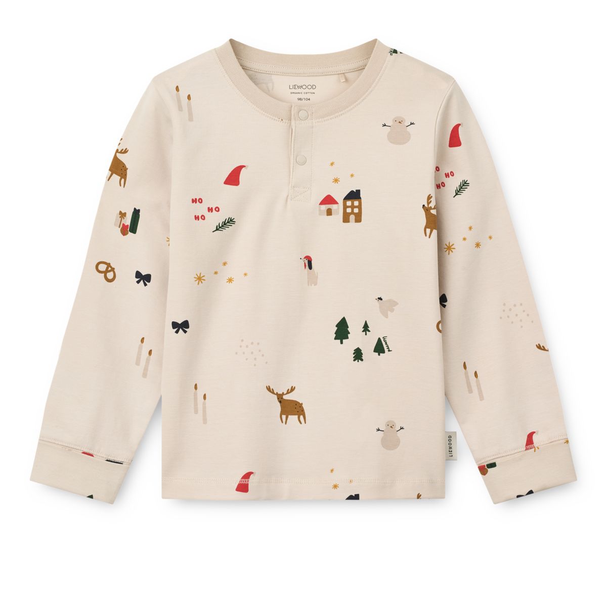 Liewood WILHELM Grow Pyjamas Set - Holiday / Sandy - PYJAMAS SET