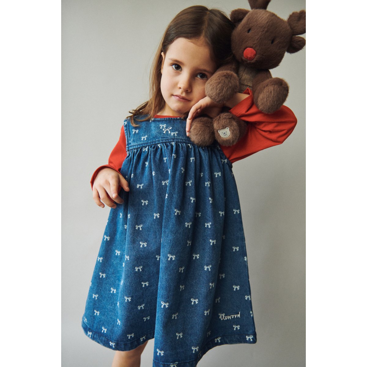 Liewood Berto Reindeer Teddy - Pecan - TEDDY