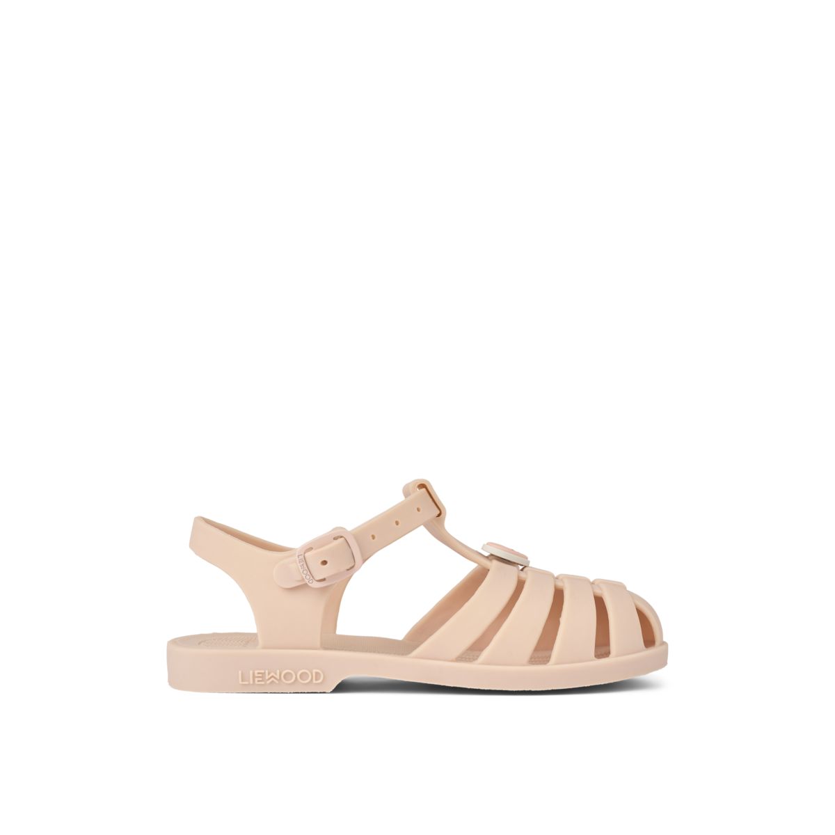 Liewood Bre Beach Sandals with Charms - Sweethearts / Sorbet rose - BEACH SANDALS