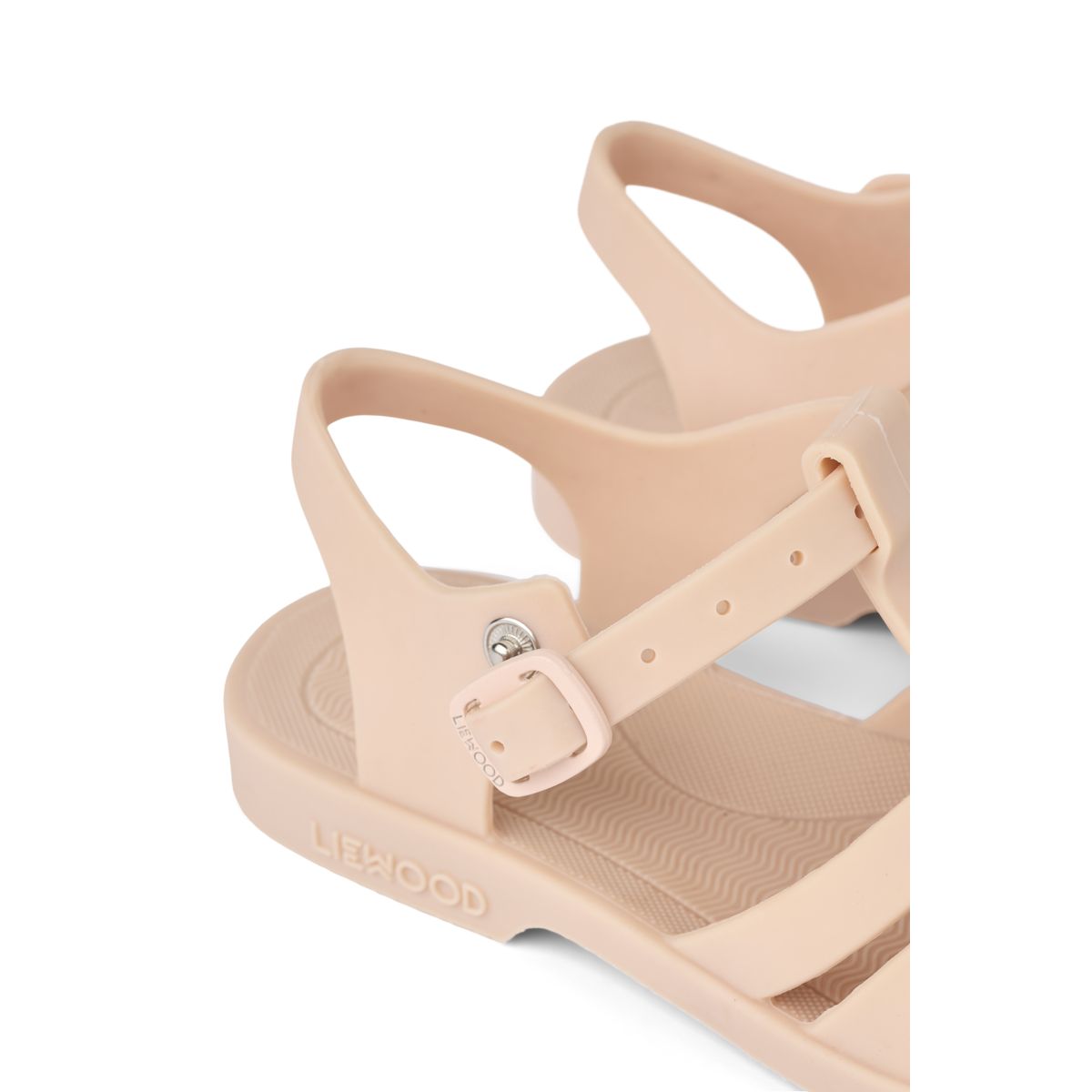 Liewood Bre Beach Sandals with Charms - Sweethearts / Sorbet rose - BEACH SANDALS