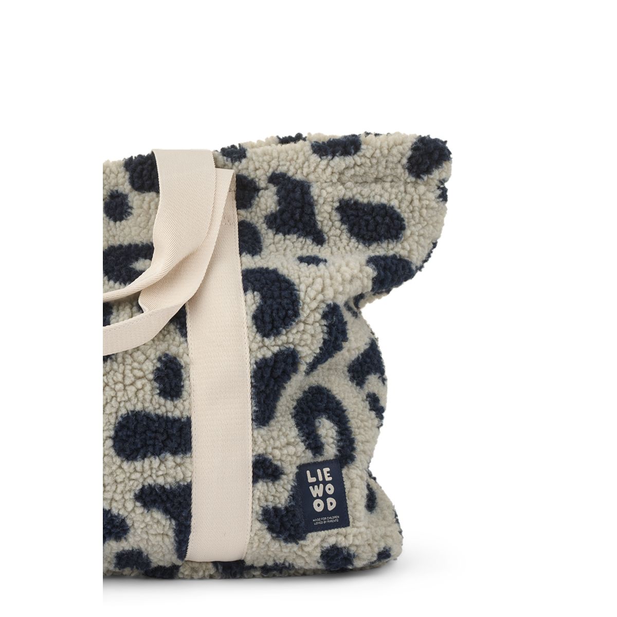 Liewood BALWYN Pile Tote Bag - Mega leo Mist - TOTEBAG
