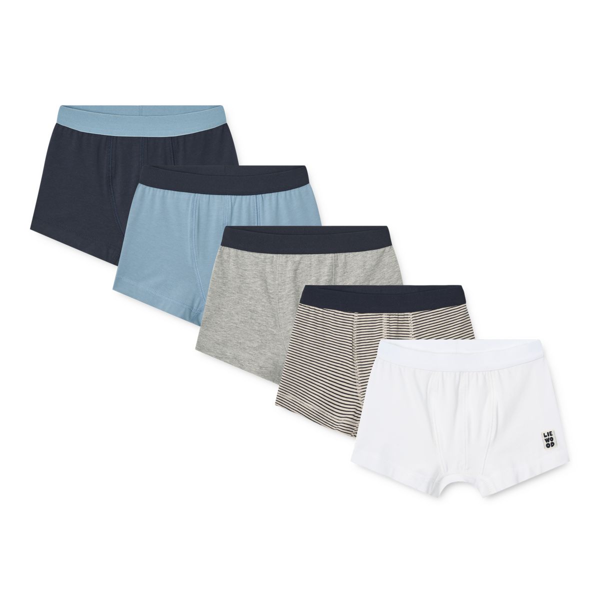 Liewood Marvin Boxers 5-Pack - Classic navy mix - BOXERS