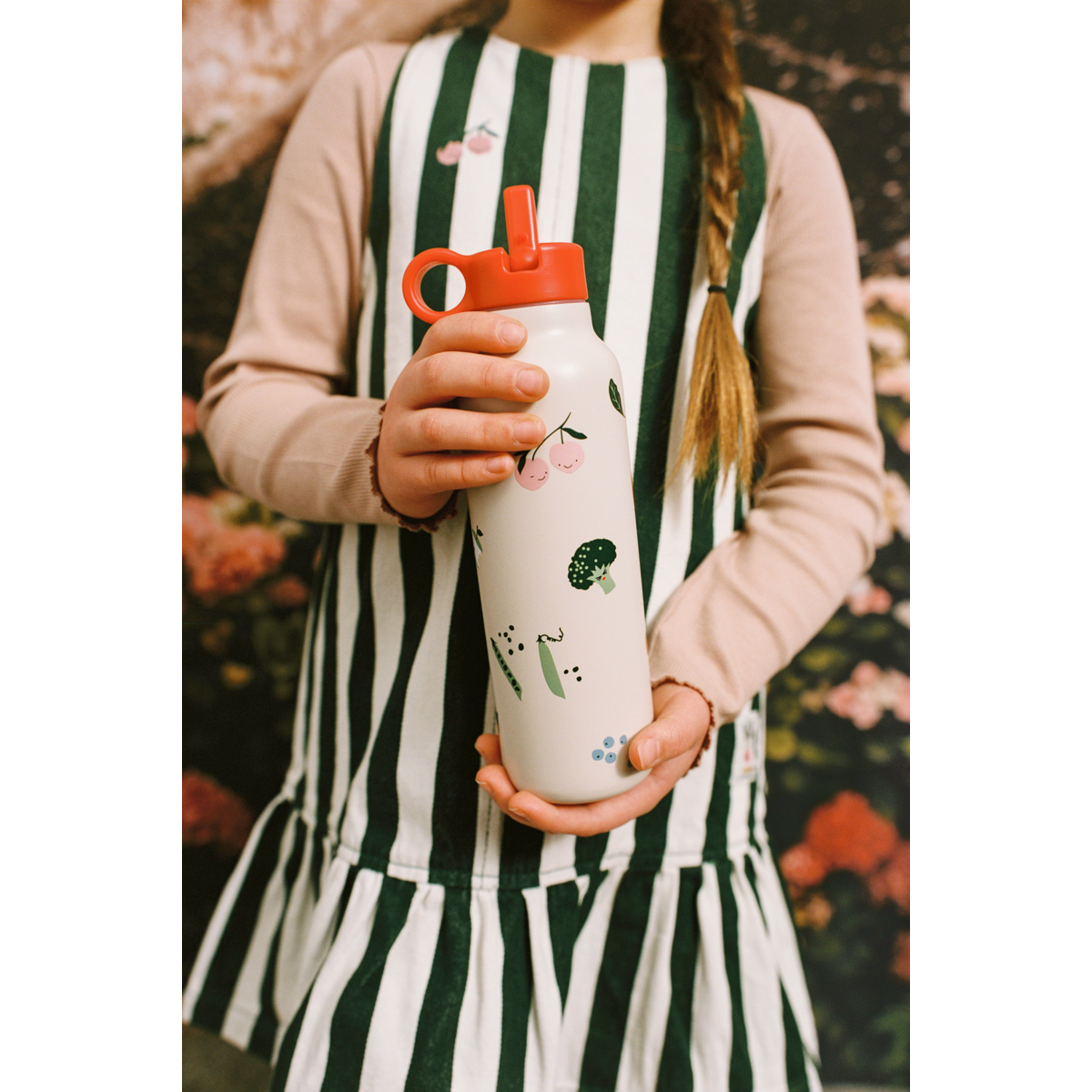 Liewood Falk Water Bottle 500 ml - Vegetable / Sandy - WATER BOTTLE