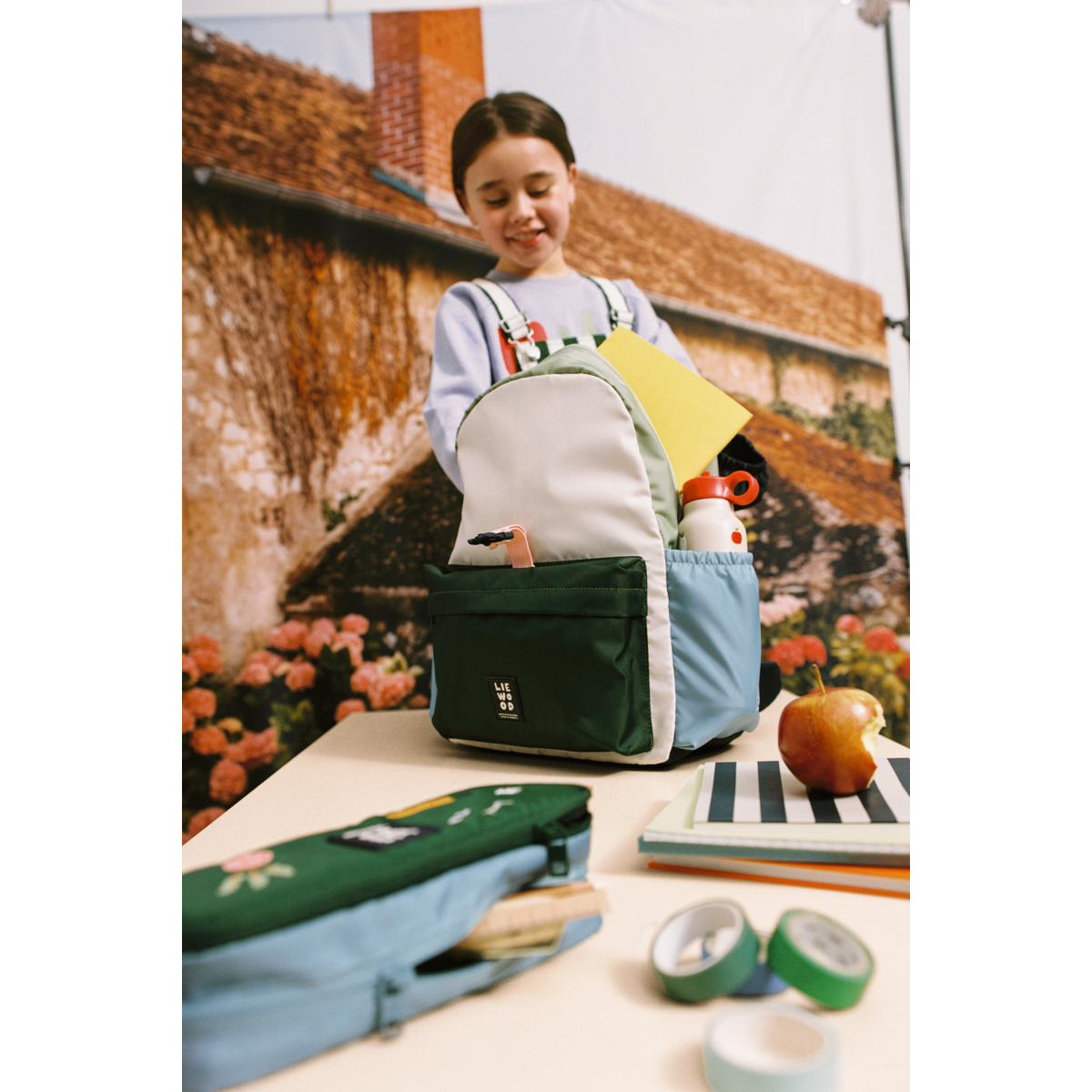 Liewood Andrey Pencil Case - Vegetable Multi mix - PENCILCASE