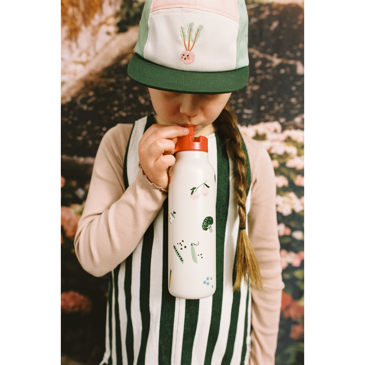 Liewood Rory Embroidery Cap - Vegetable multi mix - HATS/CAP
