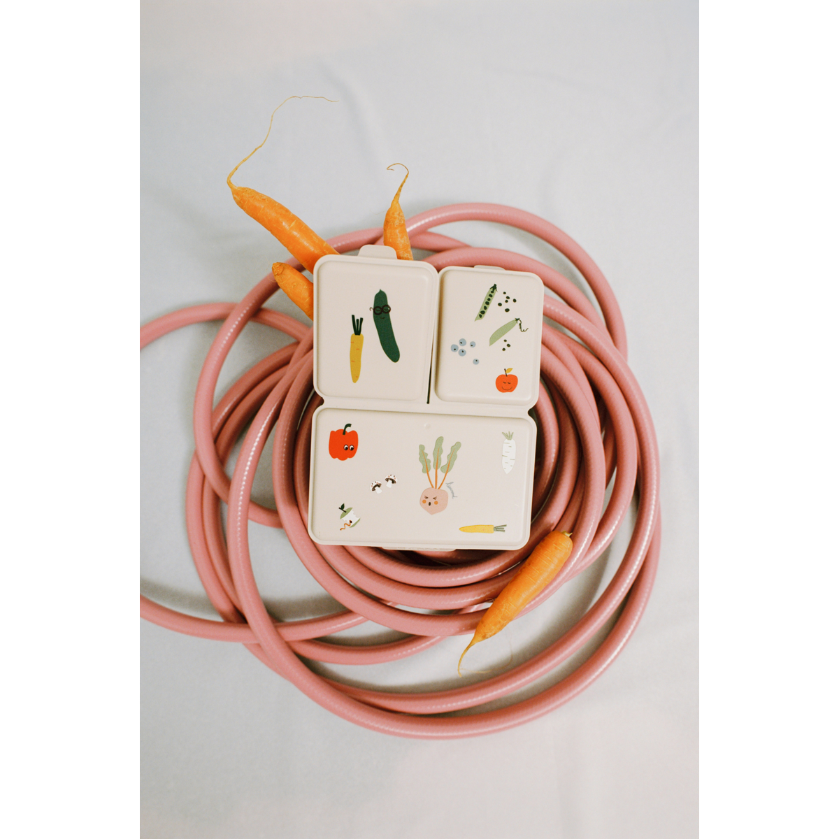 Liewood Driss Lunchbox - Vegetable / Sandy - LUNCHBOX