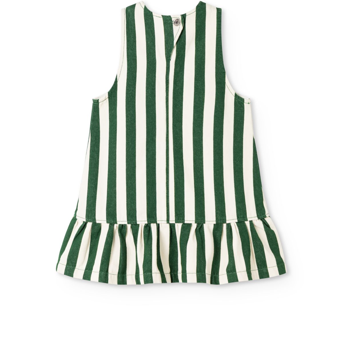 Liewood Angelica Striped Denim Frill Dress - Y/D stripe Eden / Sandy - DRESS