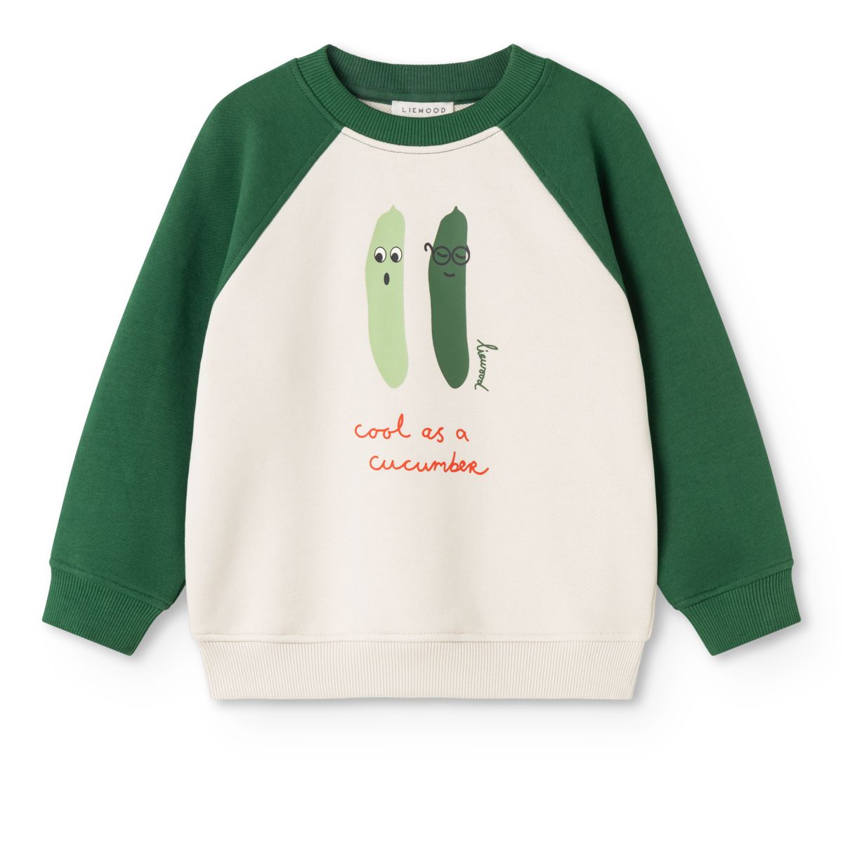 Liewood Aude Sweatshirt - Vegetable / Sandy - SWEATSHIRT