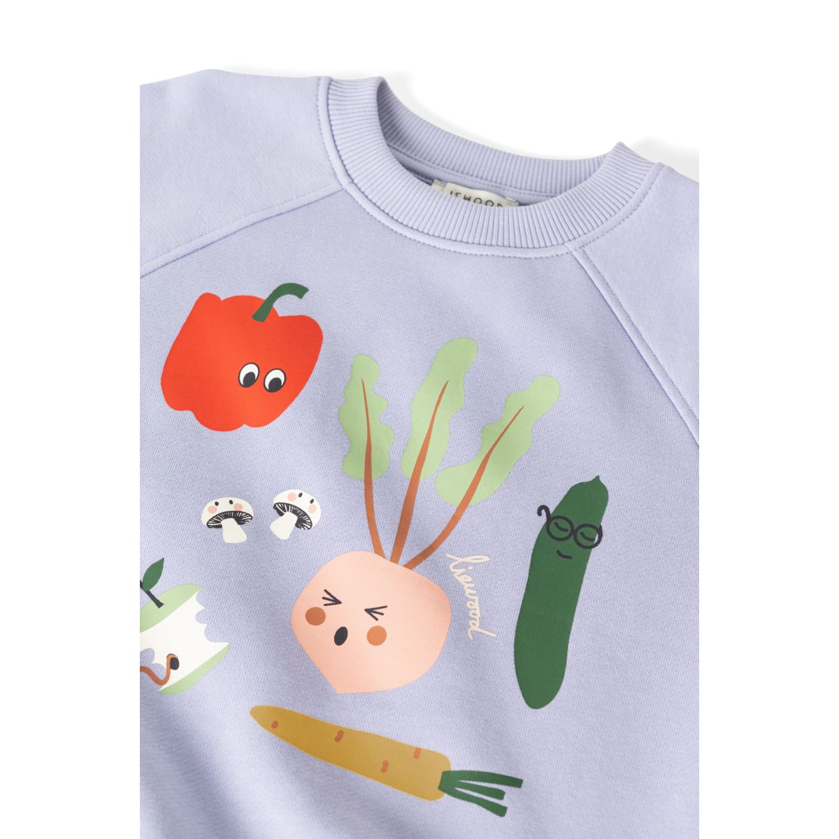 Liewood Aude Sweatshirt - Vegetable / Warm Lilac - SWEATSHIRT