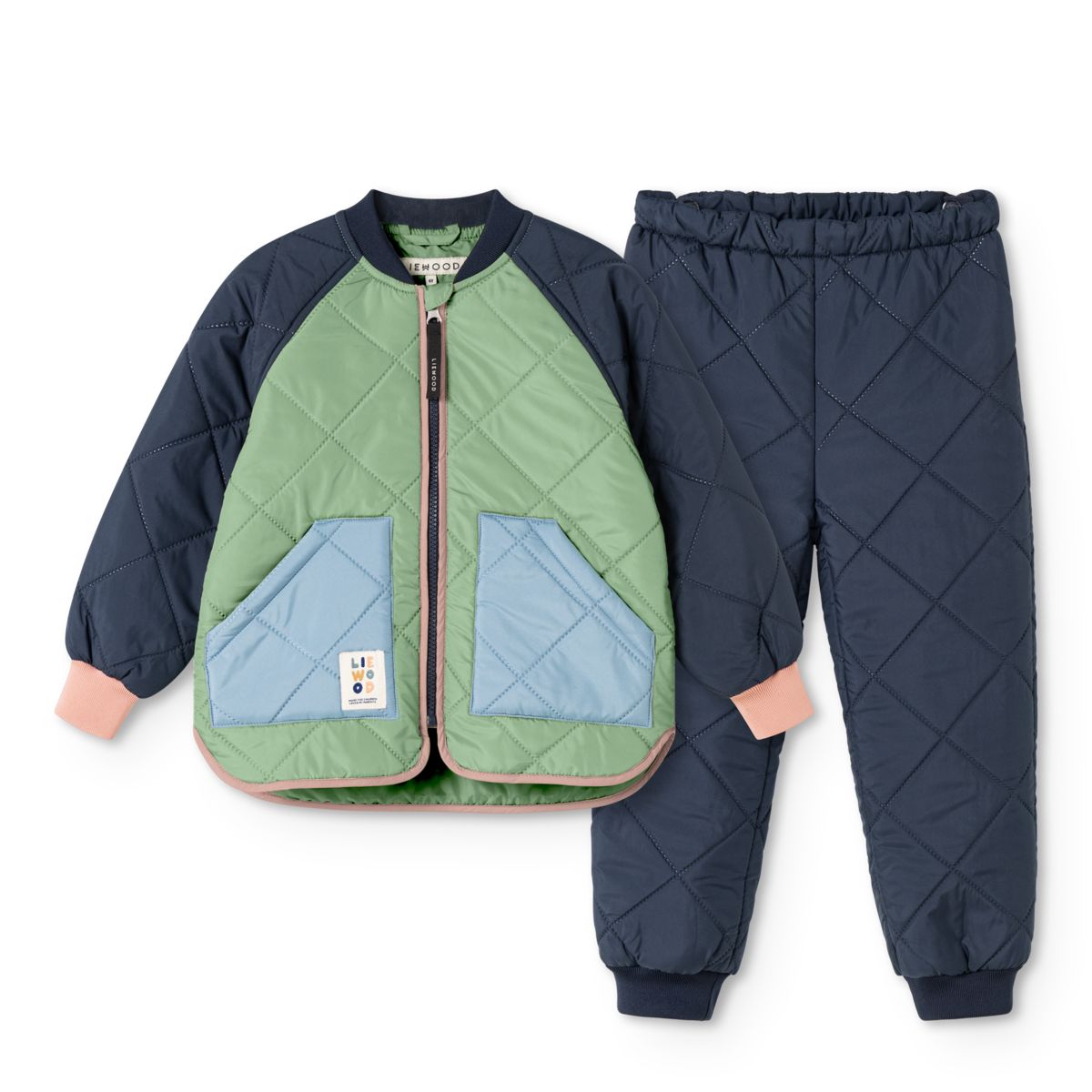 Liewood ZELLA Thermal Set - Pistachio multi mix - SET