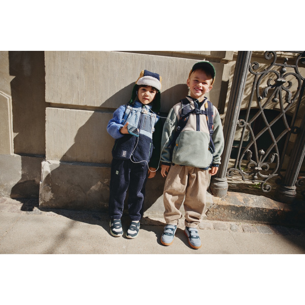 BRAVO Pile Hat  - Classic navy multi mix