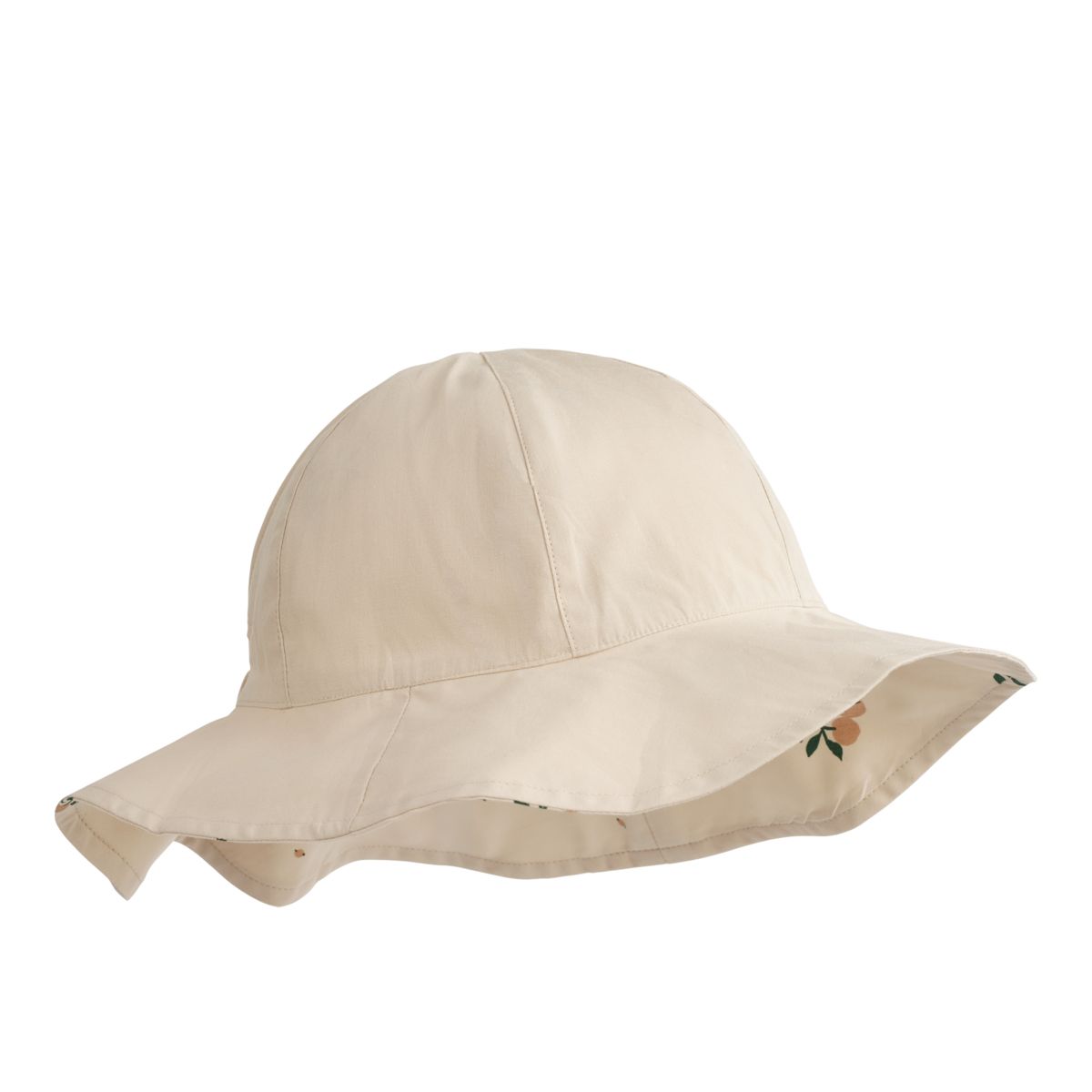 Amelia Reversible Sun Hat - Peach / Sandy