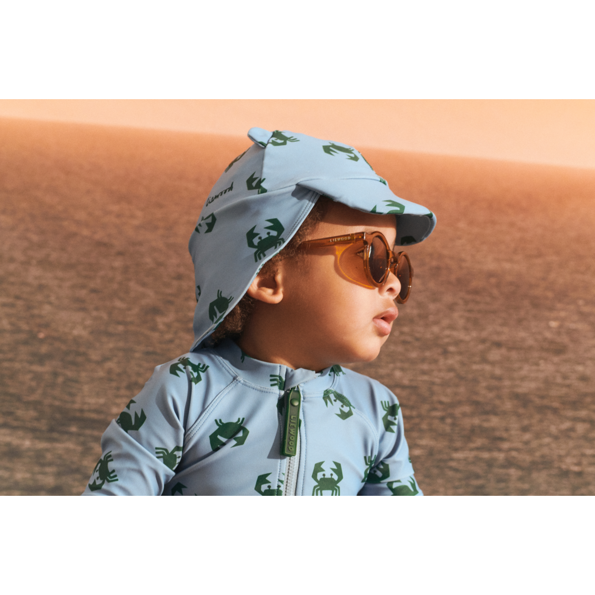 Liewood Darla Toddler Sunglasses 1-3Y - Mustard transparent - EYEWEAR