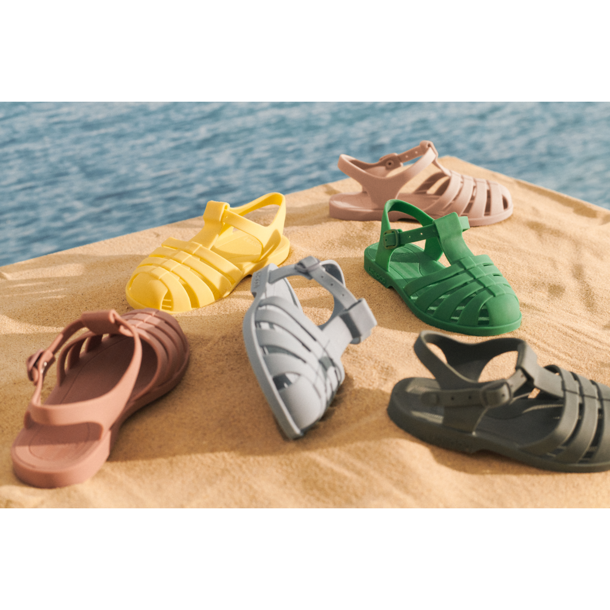 Liewood Bre Beach Sandals - Sorbet rose - BEACH SANDALS