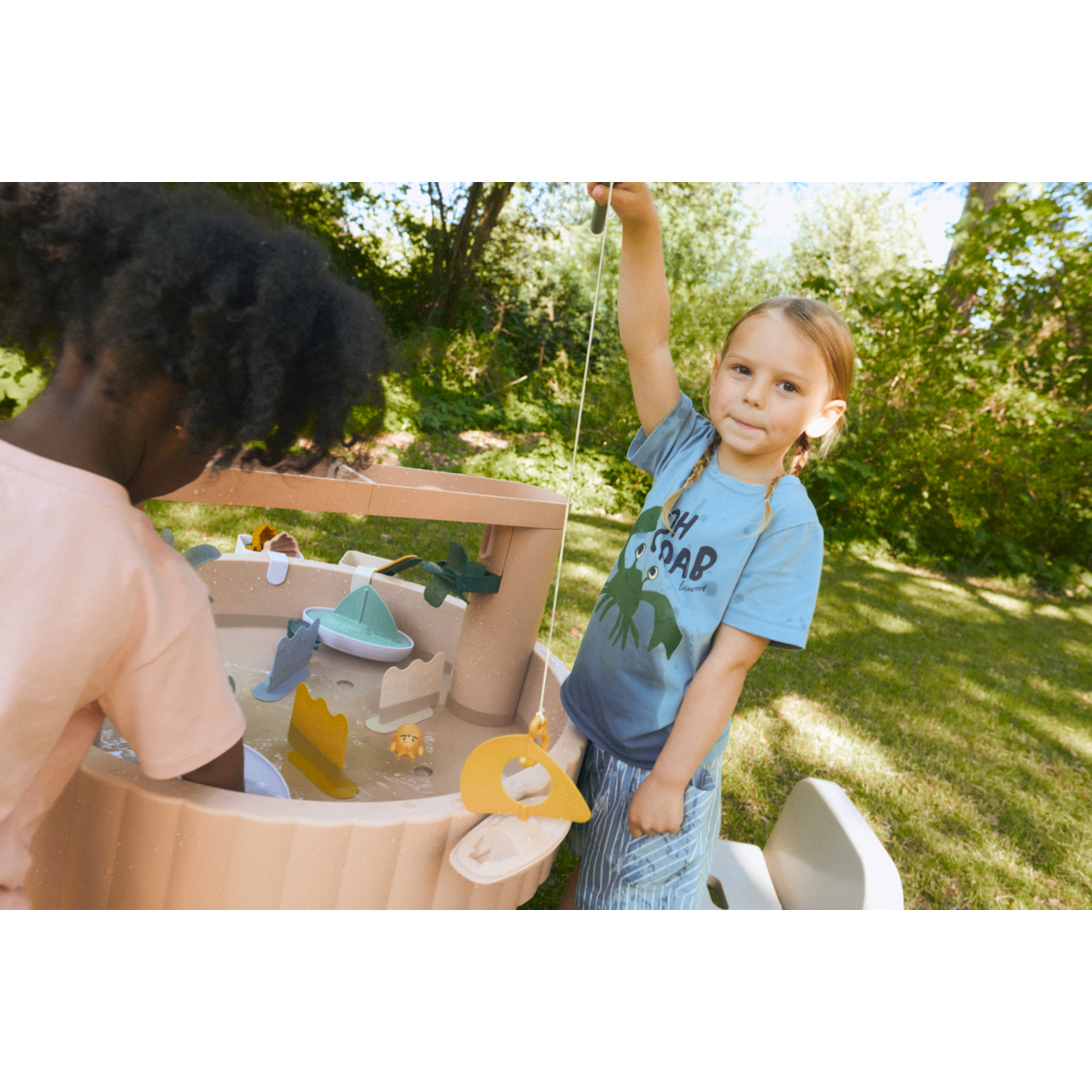 Liewood Sepp Activity Table - Pale tuscany multi mix - OUTDOOR TOY