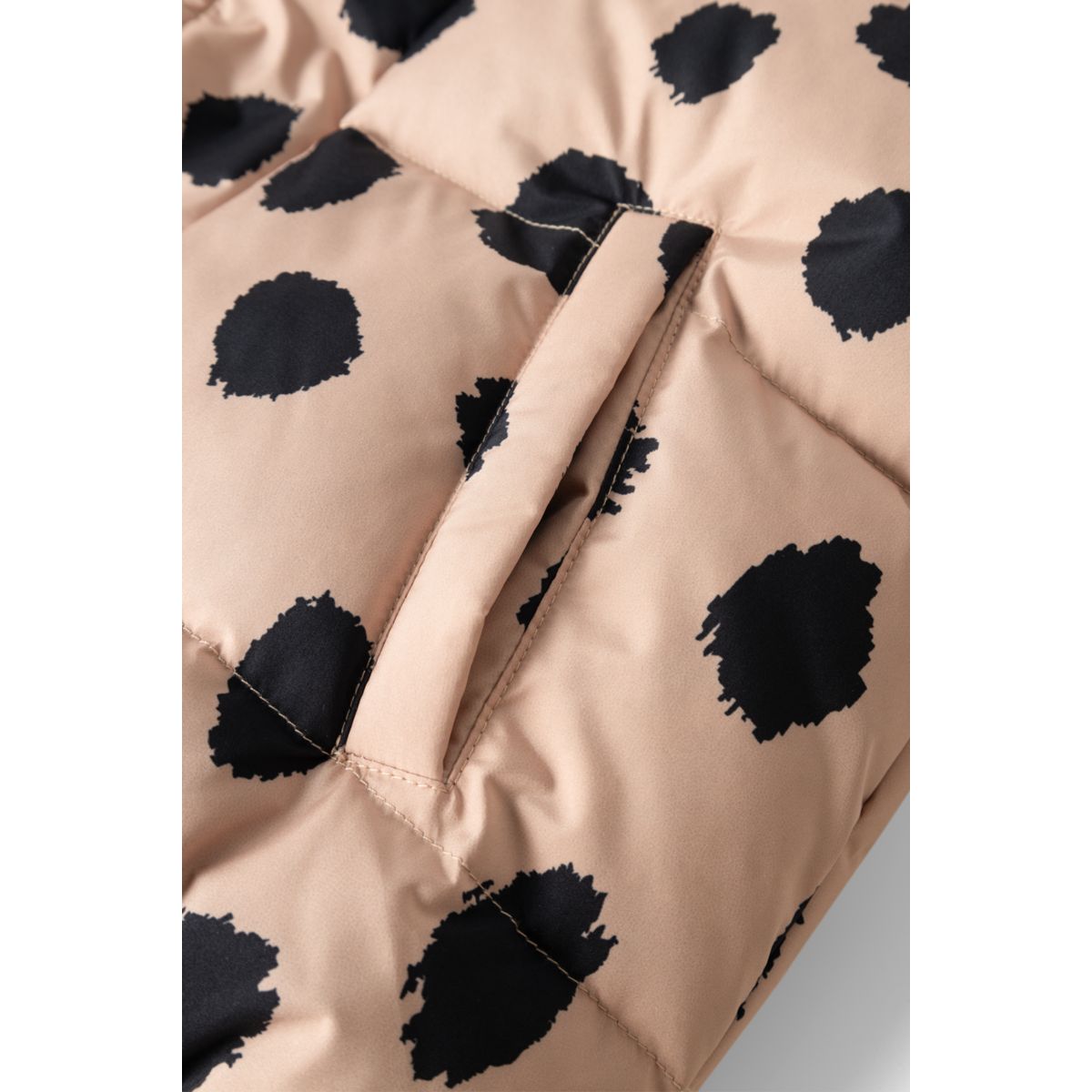 ADELINA down jacket - Mega leo spot / Pale tuscany