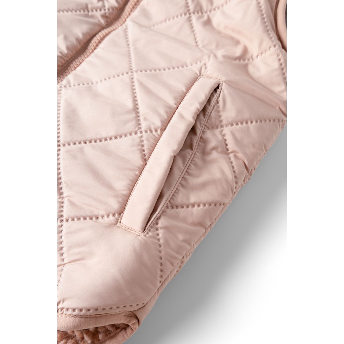 Veste Polaire Réversible DIANA - Pale tuscany mix
