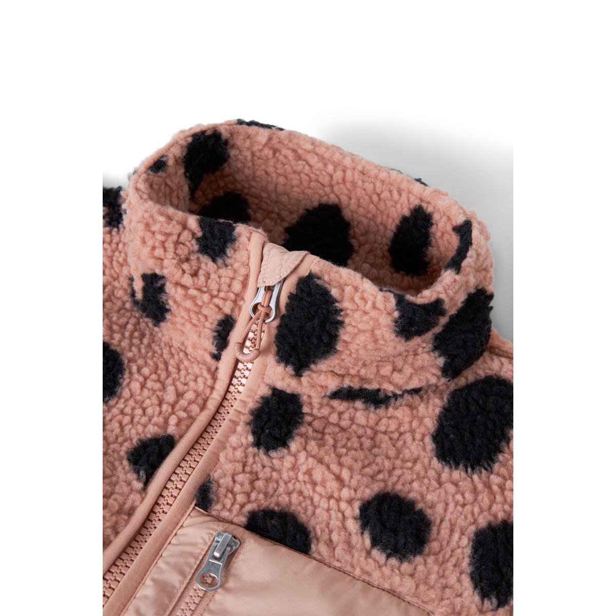 Liewood NELSON Pile Jacket For Adults - Mega leo spot / Pale tuscany - JACKET
