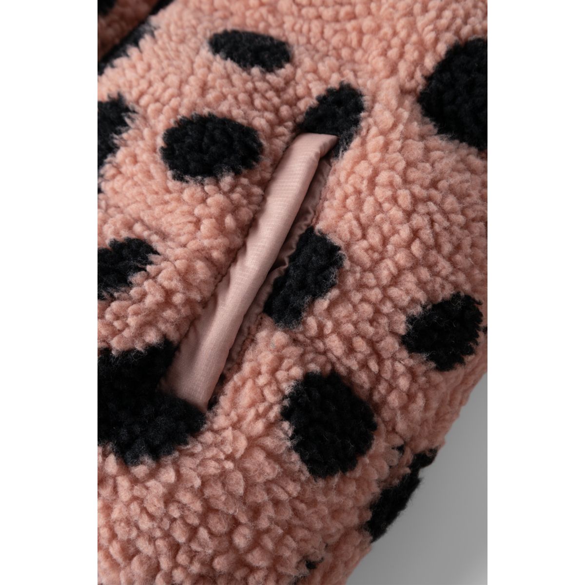 Niko pile puffer jacket - Mega leo spot / Pale tuscany