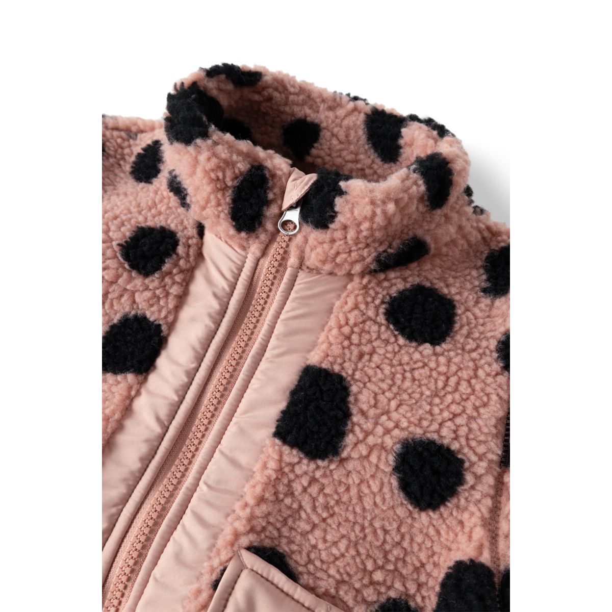 Liewood NOAM Pile Jacket - Mega leo spot / Pale tuscany - JACKET