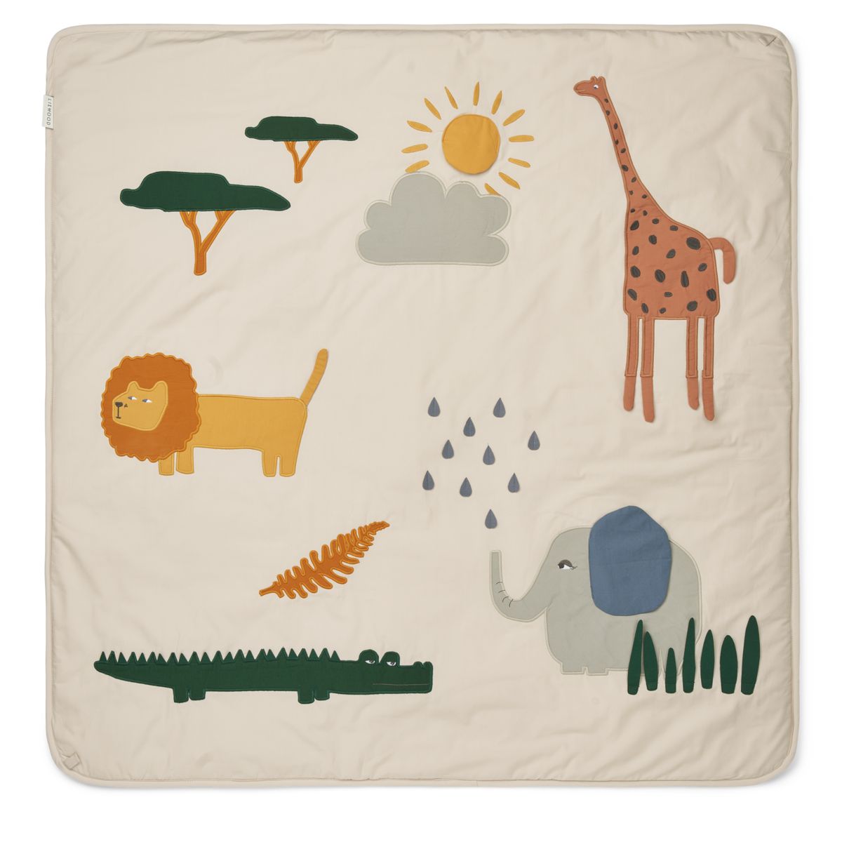 Liewood Glenn Activity Blanket - Safari sandy mix - ACTIVITY BLANKET