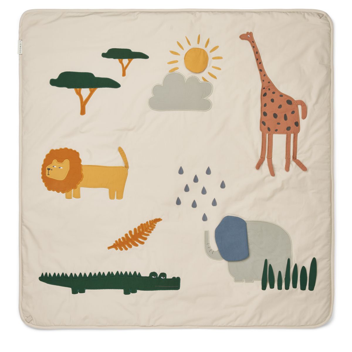 Liewood Glenn Activity Blanket - Safari sandy mix - ACTIVITY BLANKET